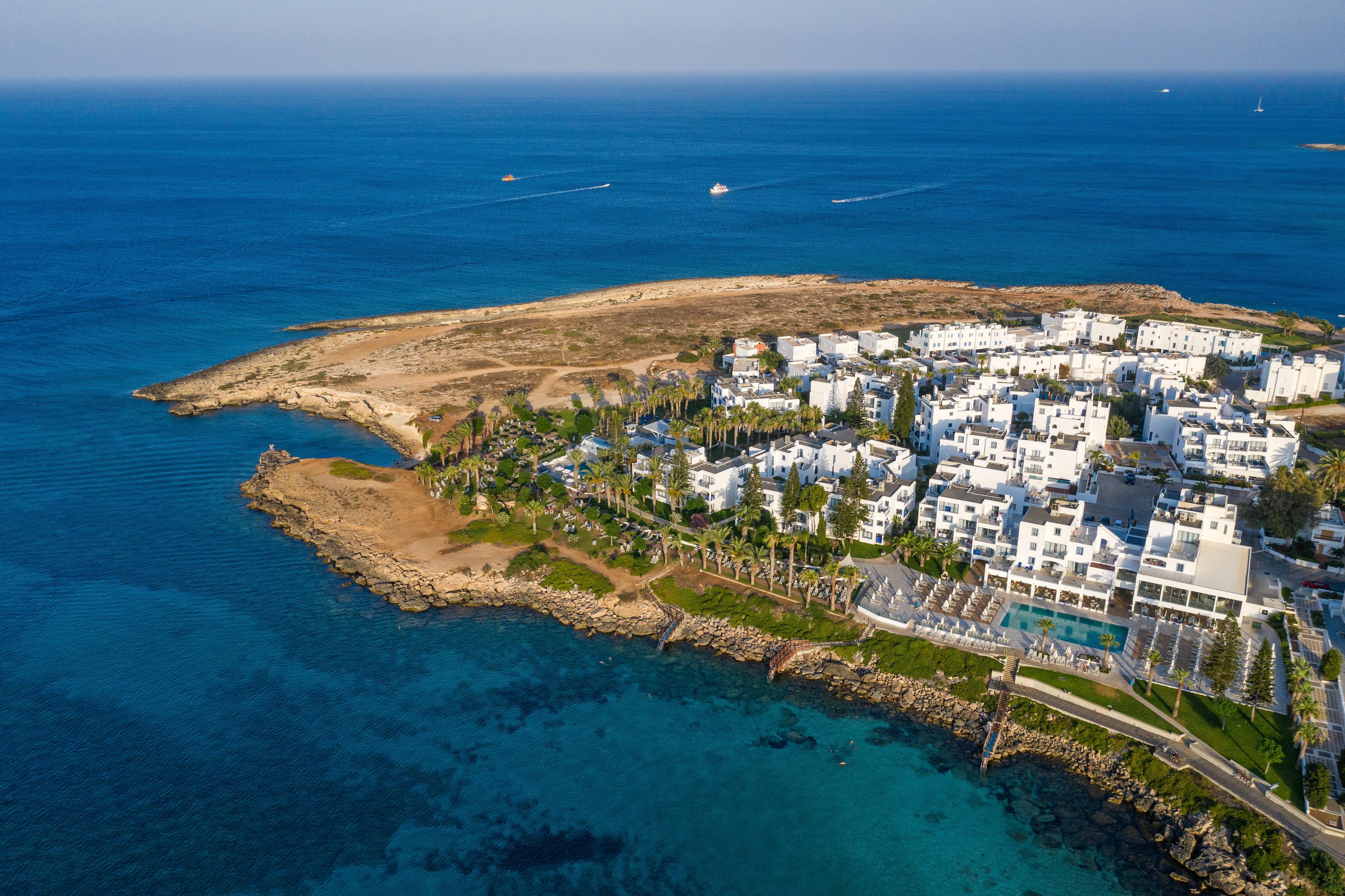 Nausicaa Beach Protaras Bagian luar foto