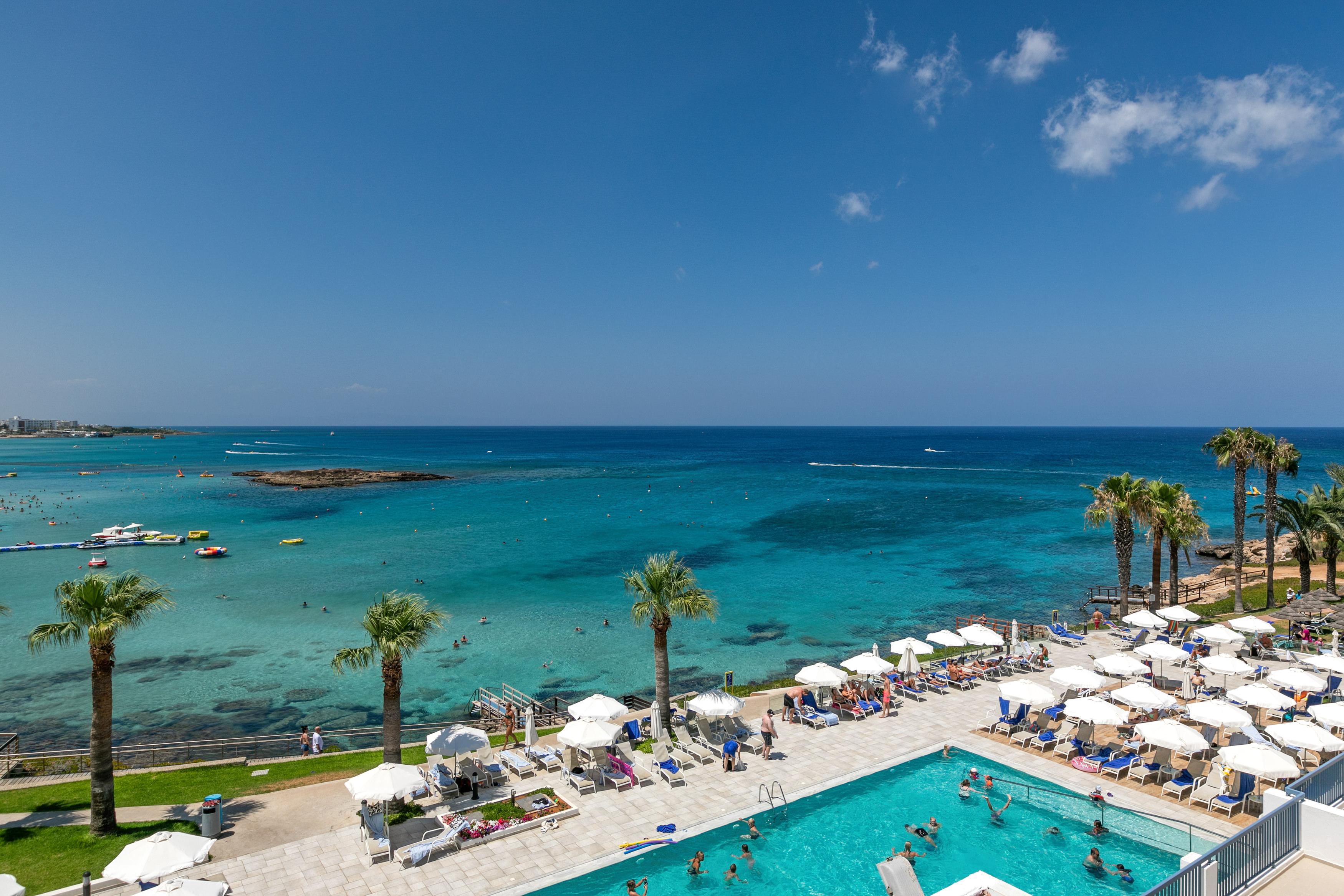 Nausicaa Beach Protaras Bagian luar foto
