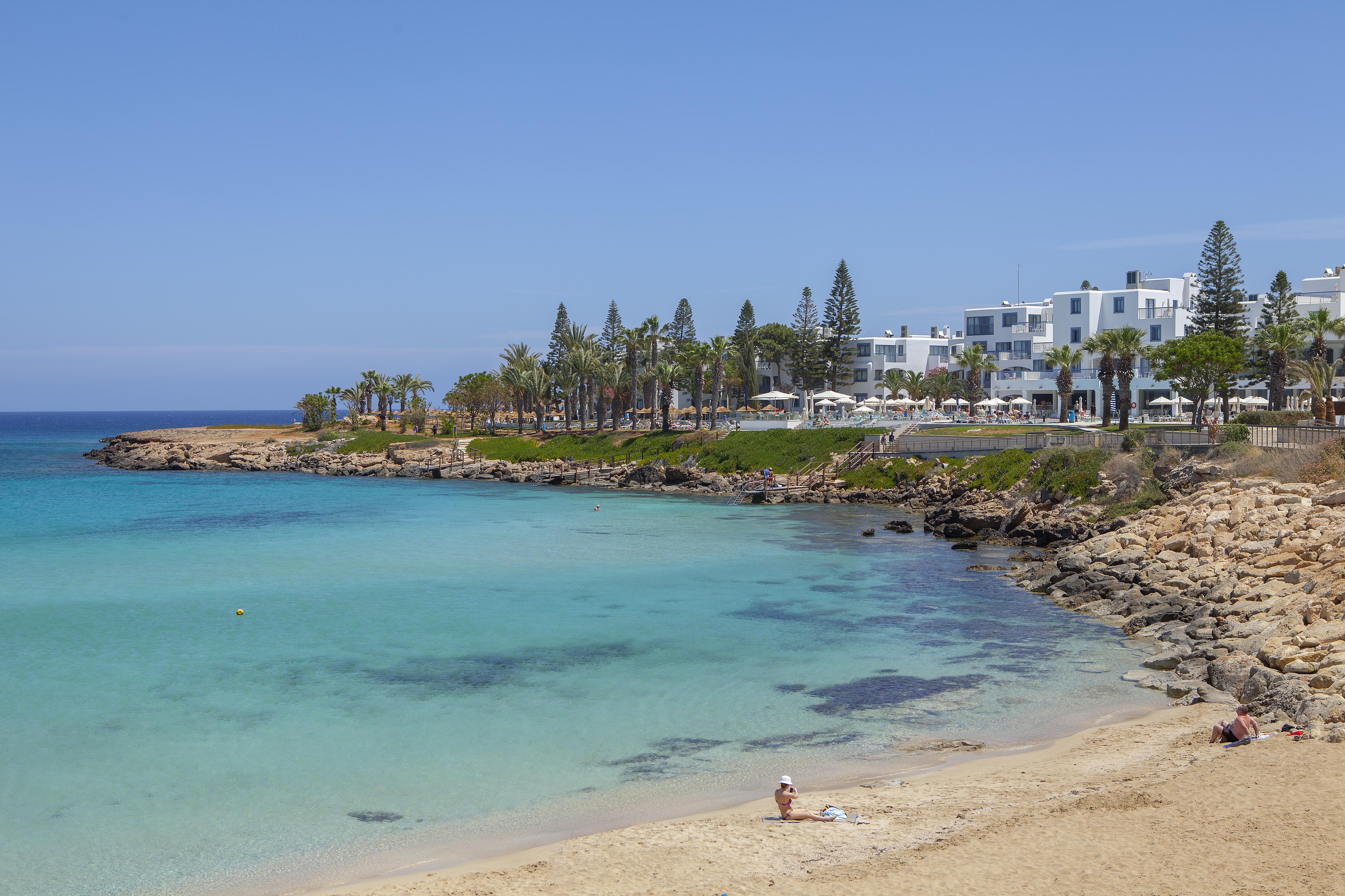 Nausicaa Beach Protaras Bagian luar foto